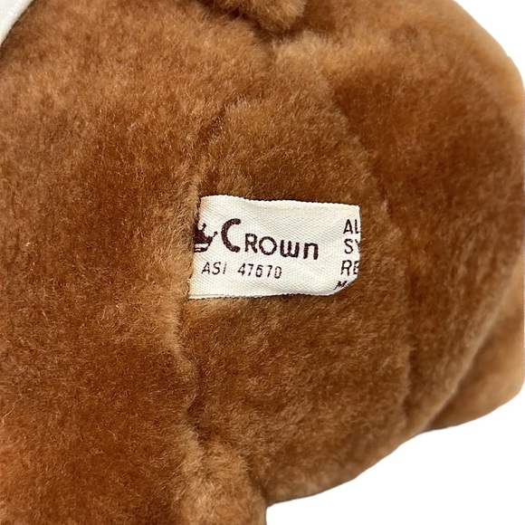 Vintage 1996 USPS Love Stamp Teddy Bear Plush w/ Attached Pins and Shirt 8" EUC - Picture 8 of 8